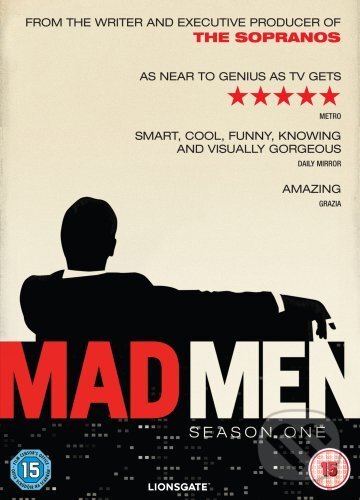 Film: Mad Men - Complete Season 1 (Alan Taylor, Andrew Bernstein, Chris Manley, Daisy von Scherler Maye, Ed Bianchi, Jared Harris, Jennifer Getzinger, John Slattery, Jon Hamm, Lesli Linka Glatter, Matthew Weiner, Michael Uppendahl, Paul Feig, Phil Abraham, Scott Hornbacher a Tim Hunter) (DVD). , 2008 Film: Mad Men - Complete Season 1 (Alan Taylor, Andrew Bernstein, Chris Manley, Daisy von Scherler Maye, Ed Bianchi, Jared Harris, Jennifer Getzinger, John Slattery, Jon Hamm, Lesli Linka Glatter, Matthew Weiner, Michael Uppendahl, Paul Feig, Phil Abraham, Scott Hornbacher a Tim Hunter) (DVD). , 2008