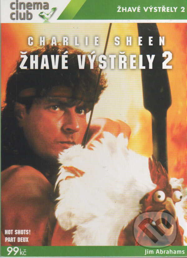 Film: Žhavé výstřely 2 (Jim Abrahams) (DVD). Bonton Film, 2011 Film: Žhavé výstřely 2 (Jim Abrahams) (DVD). Bonton Film, 2011