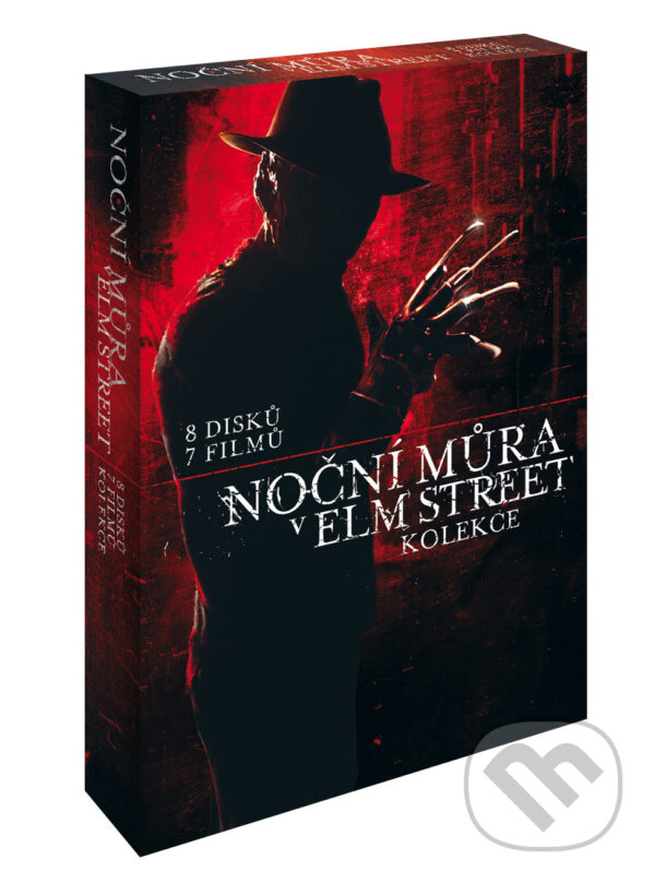 Film: Kolekce: Noční můra v Elm Street 1-7 (Chuck Russell, Jack Sholder, Rachel Talalay, Renny Harlin, Stephen Hopkins a Wes Craven) (DVD). Magicbox, 2011 Film: Kolekce: Noční můra v Elm Street 1-7 (Chuck Russell, Jack Sholder, Rachel Talalay, Renny Harlin, Stephen Hopkins a Wes Craven) (DVD). Magicbox, 2011
