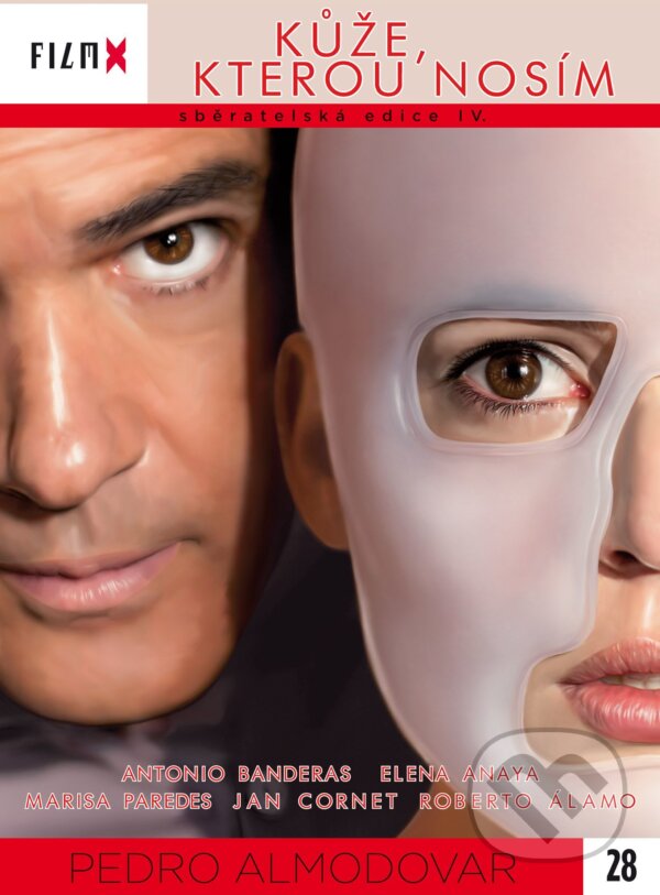 Film: Kůže, kterou nosím (Pedro Almodóvar) (DVD). Hollywood, 2012 Film: Kůže, kterou nosím (Pedro Almodóvar) (DVD). Hollywood, 2012