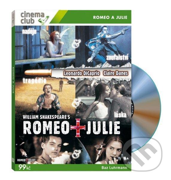 Film: Romeo a Julie (Baz Luhrmann) (DVD). Bonton Film, 2011 Film: Romeo a Julie (Baz Luhrmann) (DVD). Bonton Film, 2011