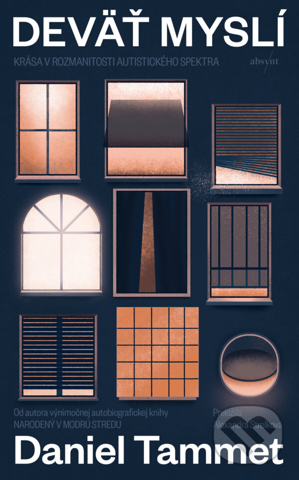 Kniha: Deväť myslí (Daniel Tammet). Absynt, 2025 Kniha: Deväť myslí (Daniel Tammet). Absynt, 2025