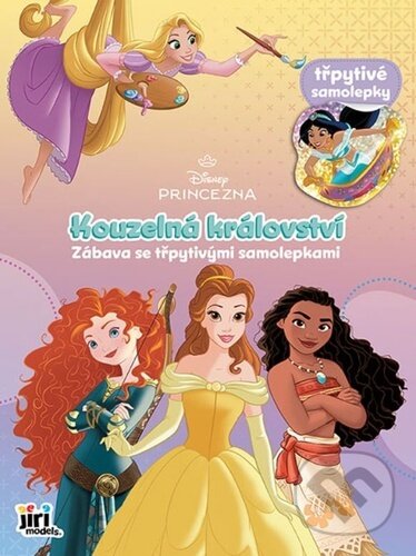 Kniha: Zábava se třpytivými samolepkami Disney Princezny (Jiří Models). Jiří Models, 2025 Kniha: Zábava se třpytivými samolepkami Disney Princezny (Jiří Models). Jiří Models, 2025