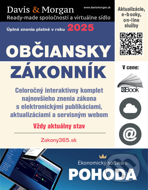 E-kniha: Občiansky zákonník 2025 (DonauMedia). DonauMedia, 2025 E-kniha: Občiansky zákonník 2025 (DonauMedia). DonauMedia, 2025