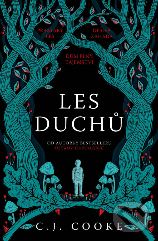 Kniha: Les duchů (C.J. Cooke). Fobos, 2025 Kniha: Les duchů (C.J. Cooke). Fobos, 2025