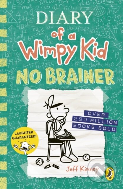 Kniha: Diary of a Wimpy Kid: No Brainer (Jeff Kinney). Puffin Books, 2025 Kniha: Diary of a Wimpy Kid: No Brainer (Jeff Kinney). Puffin Books, 2025