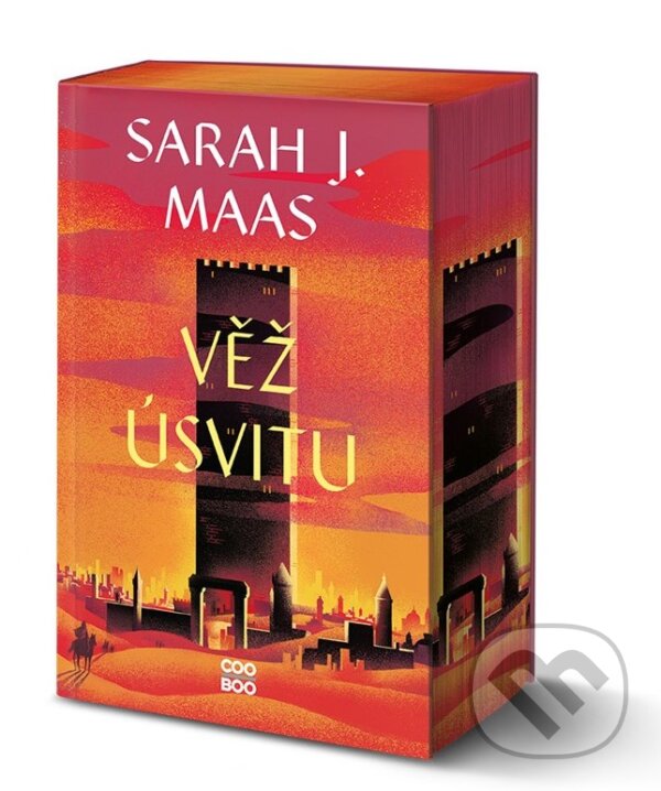 Kniha: Věž úsvitu (Sarah J. Maas). CooBoo CZ, 2025 Kniha: Věž úsvitu (Sarah J. Maas). CooBoo CZ, 2025