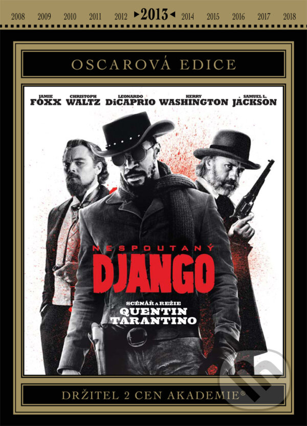Film: Nespoutaný Django (Quentin Tarantino) (DVD). Bonton Film, 2015 Film: Nespoutaný Django (Quentin Tarantino) (DVD). Bonton Film, 2015