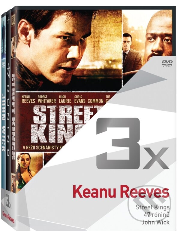 Keanu Reeves (Kolekce 3 DVD) - David Ayer, Carl Rinsch, Chad Stahelski, David Leitch, Bonton Film, 2016