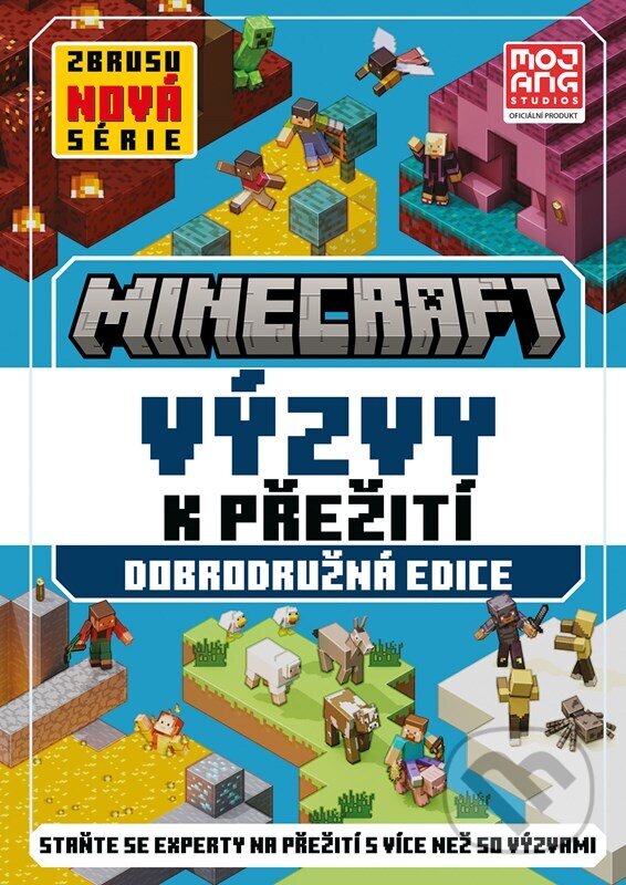 Kniha: Minecraft - Výzvy k přežití (Autorský kolektív). Alicanto, 2025 Kniha: Minecraft - Výzvy k přežití (Autorský kolektív). Alicanto, 2025