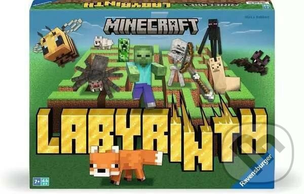 Společenská hra: Labyrinth Minecraft (Max J. Kobbert). Ravensburger, 2025 Společenská hra: Labyrinth Minecraft (Max J. Kobbert). Ravensburger, 2025