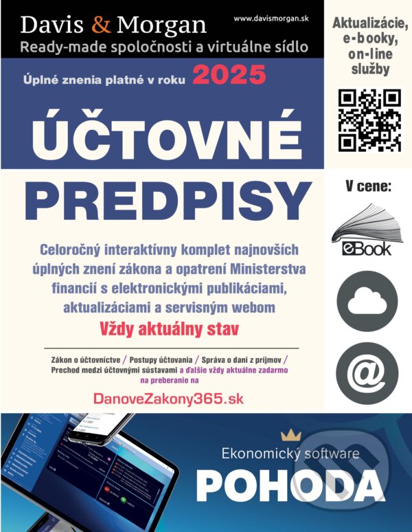 E-kniha: Účtovné predpisy 2025 (DonauMedia). DonauMedia, 2025 E-kniha: Účtovné predpisy 2025 (DonauMedia). DonauMedia, 2025