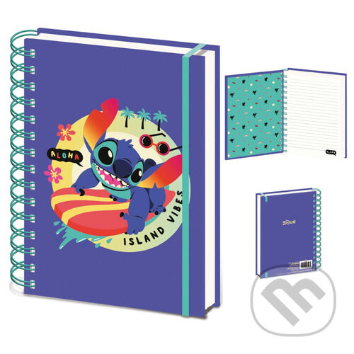 Blok krúžkový A5 Stitch (Merch). Merch, 2025 Blok krúžkový A5 Stitch (Merch). Merch, 2025
