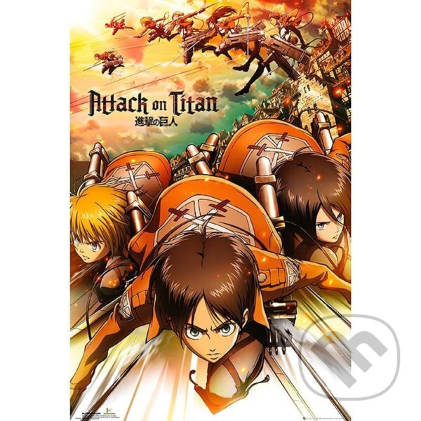 Plagát Attack on Titan - Attack (ABYstyle). ABYstyle, 2025 Plagát Attack on Titan - Attack (ABYstyle). ABYstyle, 2025