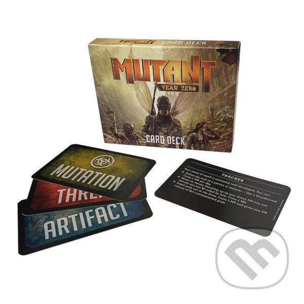 Společenská hra: Mutant: Year Zero Card Set (Free League Publishing). Free League Publishing, 2025 Společenská hra: Mutant: Year Zero Card Set (Free League Publishing). Free League Publishing, 2025