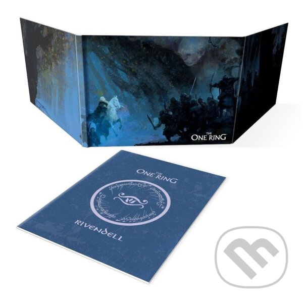 Společenská hra: The One Ring: Loremaster s Screen & Rivendell Compendium (Free League Publishing). Free League Publishing, 2025 Společenská hra: The One Ring: Loremaster s Screen & Rivendell Compendium (Free League Publishing). Free League Publishing, 2025