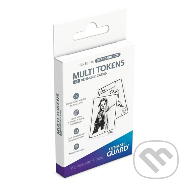 Společenská hra: Sada kariet Multi Tokens Ultimate Guard (25 ks) (Ultimate Guard). Ultimate Guard, 2025 Společenská hra: Sada kariet Multi Tokens Ultimate Guard (25 ks) (Ultimate Guard). Ultimate Guard, 2025