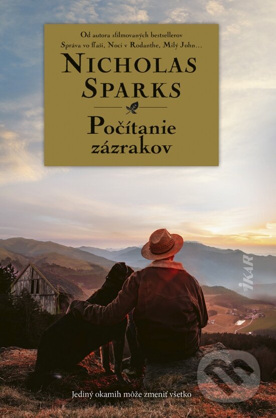 Kniha: Počítanie zázrakov (Nicholas Sparks). Ikar, 2025 Kniha: Počítanie zázrakov (Nicholas Sparks). Ikar, 2025