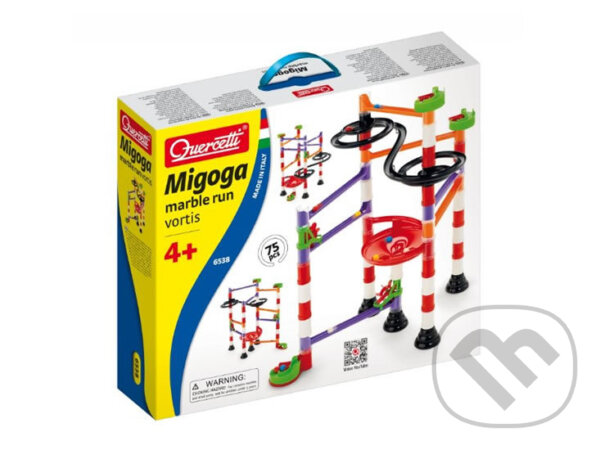 Společenská hra: Migoga Marble Run Vortis - Barevná kuličková dráha (Bruno Ferrero). , 2016 Společenská hra: Migoga Marble Run Vortis - Barevná kuličková dráha (Bruno Ferrero). , 2016