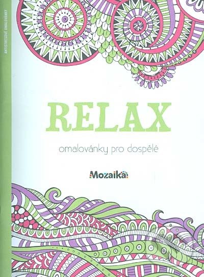 Relax Omalovánky pro dospělé, Levné knihy a.s.