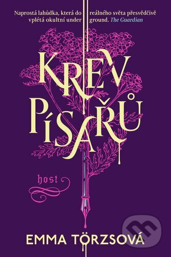 Kniha: Krev písařů (Emma Torzs). Host, 2025 Kniha: Krev písařů (Emma Torzs). Host, 2025