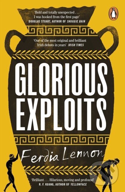 Kniha: Glorious Exploits (Ferdia Lennon). Penguin Books, 2025 Kniha: Glorious Exploits (Ferdia Lennon). Penguin Books, 2025