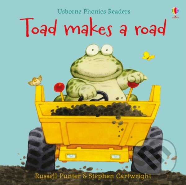 Kniha: Toad makes a road (Russell Punter). Usborne, 2020 Kniha: Toad makes a road (Russell Punter). Usborne, 2020