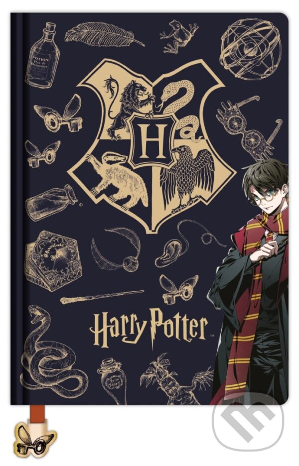 Harry Potter blok A5 (Navy & Gold) DPL6 (Trigo). Trigo, 2025 Harry Potter blok A5 (Navy & Gold) DPL6 (Trigo). Trigo, 2025