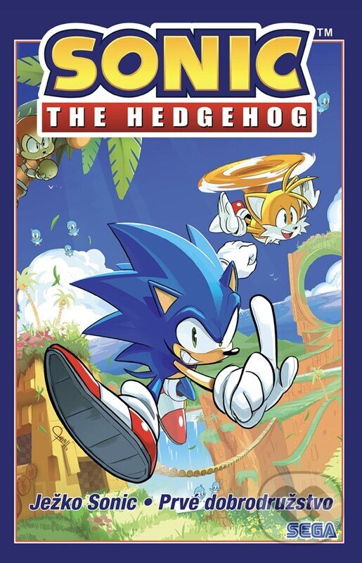 Kniha: Ježko Sonic 1: Prvé dobrodružstvo (Ian Flynn). Alicanto, 2025 Kniha: Ježko Sonic 1: Prvé dobrodružstvo (Ian Flynn). Alicanto, 2025