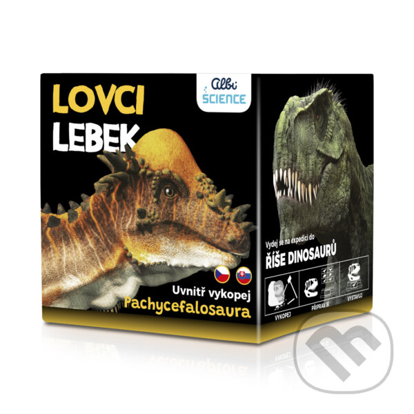 Společenská hra: Lovci Lebek - Pachycephalosaurus (Albi). Albi, 2025 Společenská hra: Lovci Lebek - Pachycephalosaurus (Albi). Albi, 2025