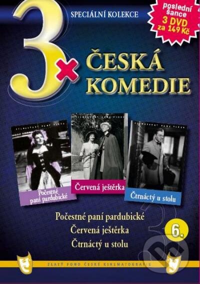 3x Česká komedie VI, Filmexport Home Video, 2010