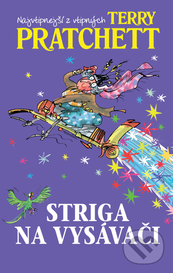Kniha: Striga na vysávači (Terry Pratchett). Slovart, 2018 Kniha: Striga na vysávači (Terry Pratchett). Slovart, 2018
