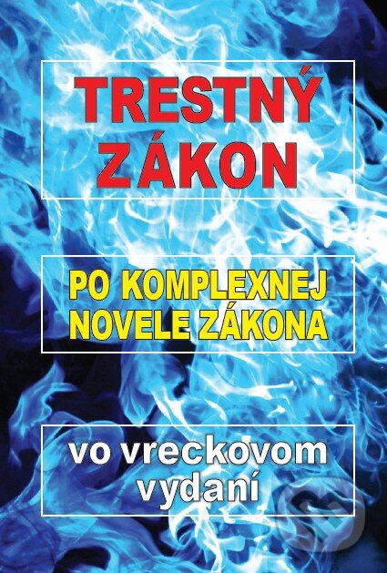 Kniha: Trestný zákon (Epos). Epos, 2025 Kniha: Trestný zákon (Epos). Epos, 2025