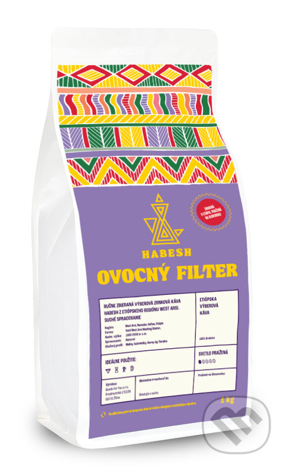 Kávy a čaje: Habesh Ovocný filter (Habesh). Habesh, 2025 Kávy a čaje: Habesh Ovocný filter (Habesh). Habesh, 2025