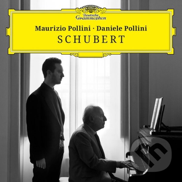 Hudební CD: Maurizio Pollini/Daniele Pollini: Schubert (Universal Music). Universal Music, 2024 Hudební CD: Maurizio Pollini/Daniele Pollini: Schubert (Universal Music). Universal Music, 2024