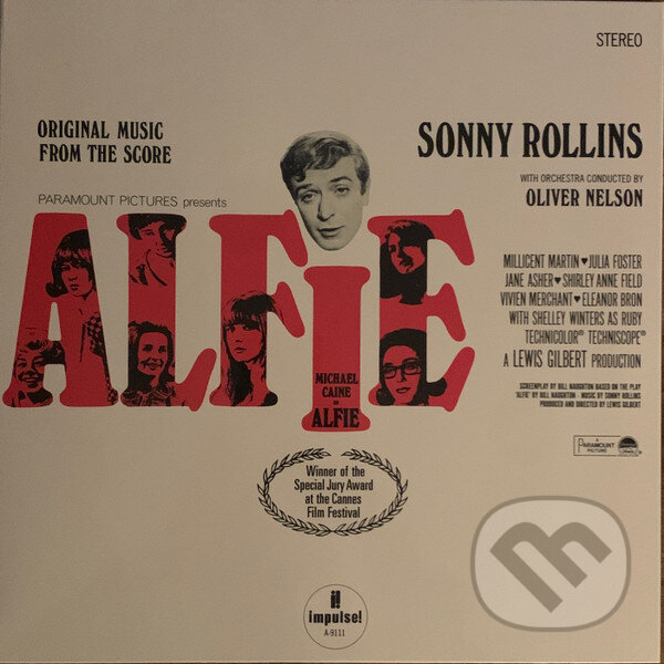 Hudební CD: Sonny Rollins: Alfie LP (Universal Music). Universal Music, 2025 Hudební CD: Sonny Rollins: Alfie LP (Universal Music). Universal Music, 2025