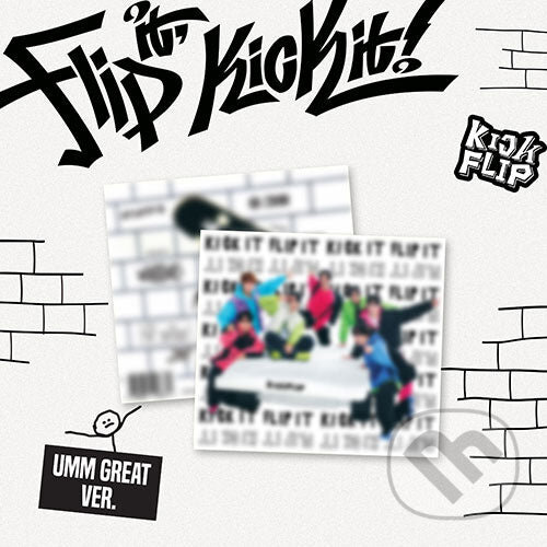 Hudební CD: Kickflip: Flip It, Kick It (Umm Great edition) (Bertus). Bertus, 2025 Hudební CD: Kickflip: Flip It, Kick It (Umm Great edition) (Bertus). Bertus, 2025