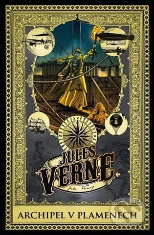 Kniha: Archipel v plamenech (Jules Verne). Omega Classic, 2025 Kniha: Archipel v plamenech (Jules Verne). Omega Classic, 2025