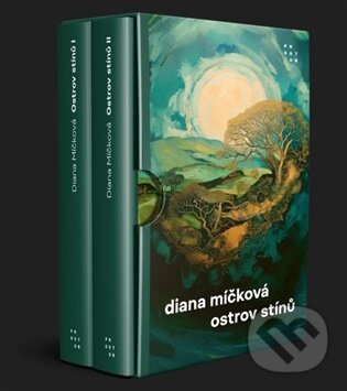 Kniha: Ostrov stínů (Diana Míčková). Prostor, 2025 Kniha: Ostrov stínů (Diana Míčková). Prostor, 2025