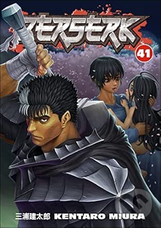 Kniha: Berserk vol. 41 (Kentaro Miura a Duane Johnson). Dark Horse, 2022 Kniha: Berserk vol. 41 (Kentaro Miura a Duane Johnson). Dark Horse, 2022