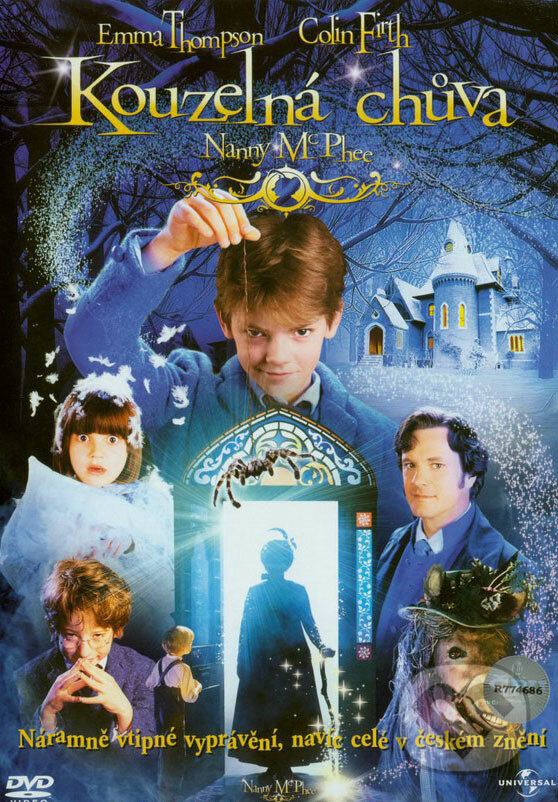 Film: Kouzelná chůva Nanny Mc Phee (Kirk Jones) (DVD). Bonton Film, 2006 Film: Kouzelná chůva Nanny Mc Phee (Kirk Jones) (DVD). Bonton Film, 2006