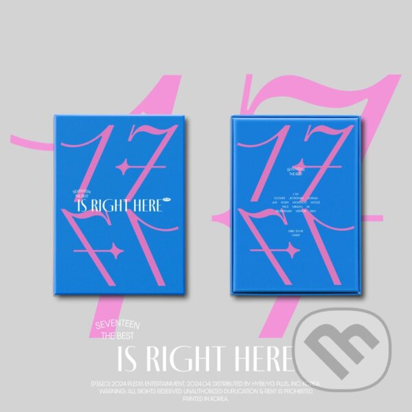 Hudební CD: Seventeen: 17 Is Right Here ((Dear Version) (Bertus). Bertus, 2024 Hudební CD: Seventeen: 17 Is Right Here ((Dear Version) (Bertus). Bertus, 2024