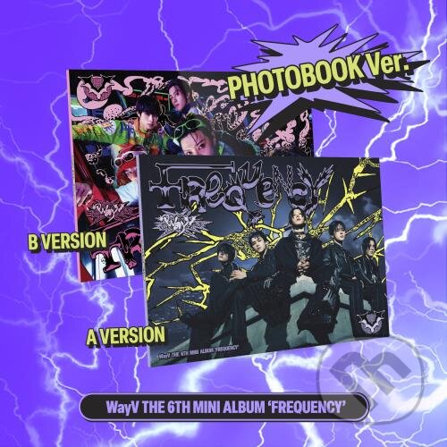 Hudební CD: Wayv: Frequency (Photobook + Pre-order Photocard edition) (Bertus). Bertus, 2024 Hudební CD: Wayv: Frequency (Photobook + Pre-order Photocard edition) (Bertus). Bertus, 2024