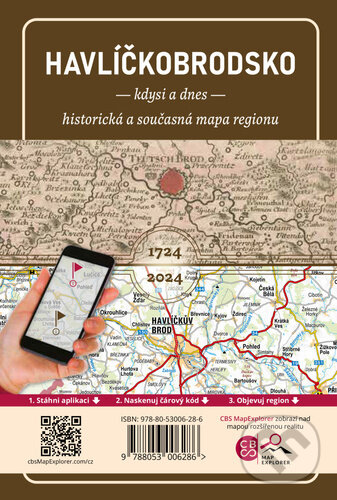 Kniha: Havlíčkobrodsko kdysi a dnes (Malované Mapy). Malované Mapy, 2024 Kniha: Havlíčkobrodsko kdysi a dnes (Malované Mapy). Malované Mapy, 2024