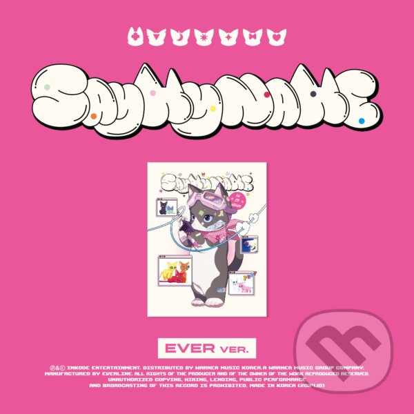 Hudební CD: Say My Name: Say My Name / Card (Bertus). Bertus, 2024 Hudební CD: Say My Name: Say My Name / Card (Bertus). Bertus, 2024