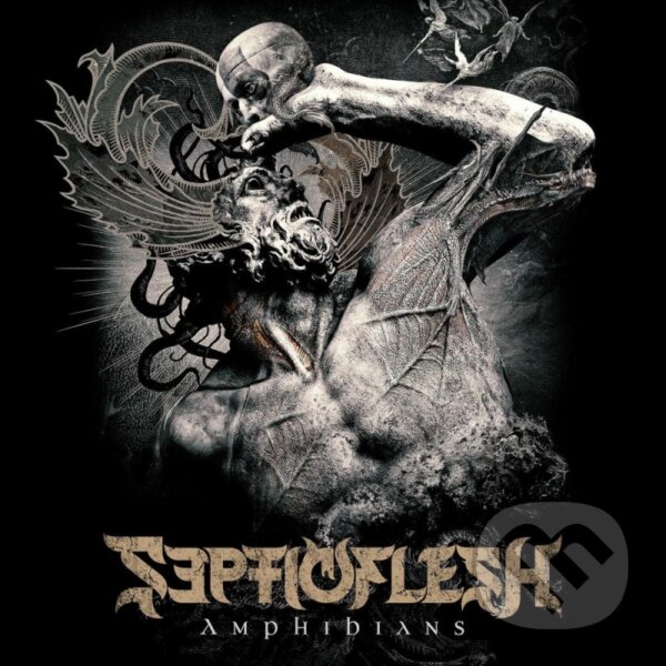 Hudební CD: Septicflesh: Amphibians / Gold LP (Hudobné albumy). Hudobné albumy, 2025 Hudební CD: Septicflesh: Amphibians / Gold LP (Hudobné albumy). Hudobné albumy, 2025