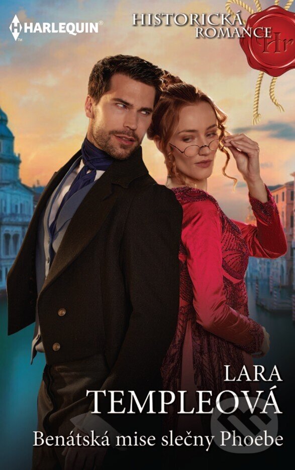 E-kniha: Benátská mise slečny Phoebe (Lara Temple). HarperCollins, 2025 E-kniha: Benátská mise slečny Phoebe (Lara Temple). HarperCollins, 2025