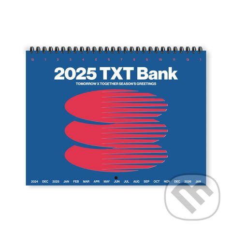 Hudební CD: Tomorrow X Together: 2025 Wall Calendar (Bertus). Bertus, 2024 Hudební CD: Tomorrow X Together: 2025 Wall Calendar (Bertus). Bertus, 2024