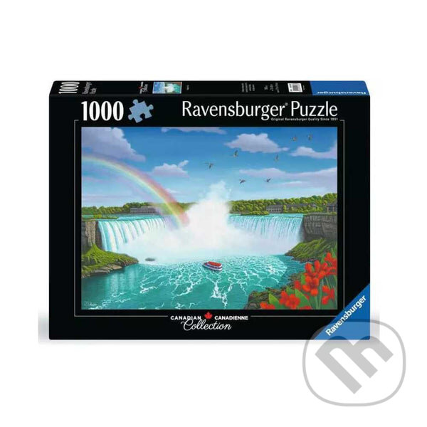 Puzzle: Niagarské vodopády (Ravensburger). Ravensburger, 2025 Puzzle: Niagarské vodopády (Ravensburger). Ravensburger, 2025