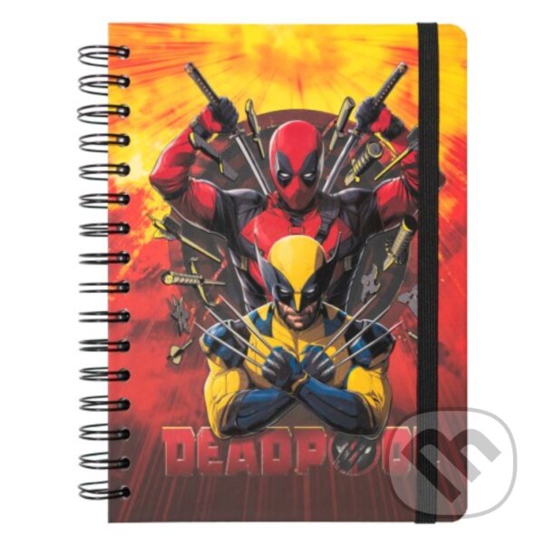 Poznámkový blok Marvel Deadpool: Postavy (Marvel). Marvel, 2025 Poznámkový blok Marvel Deadpool: Postavy (Marvel). Marvel, 2025